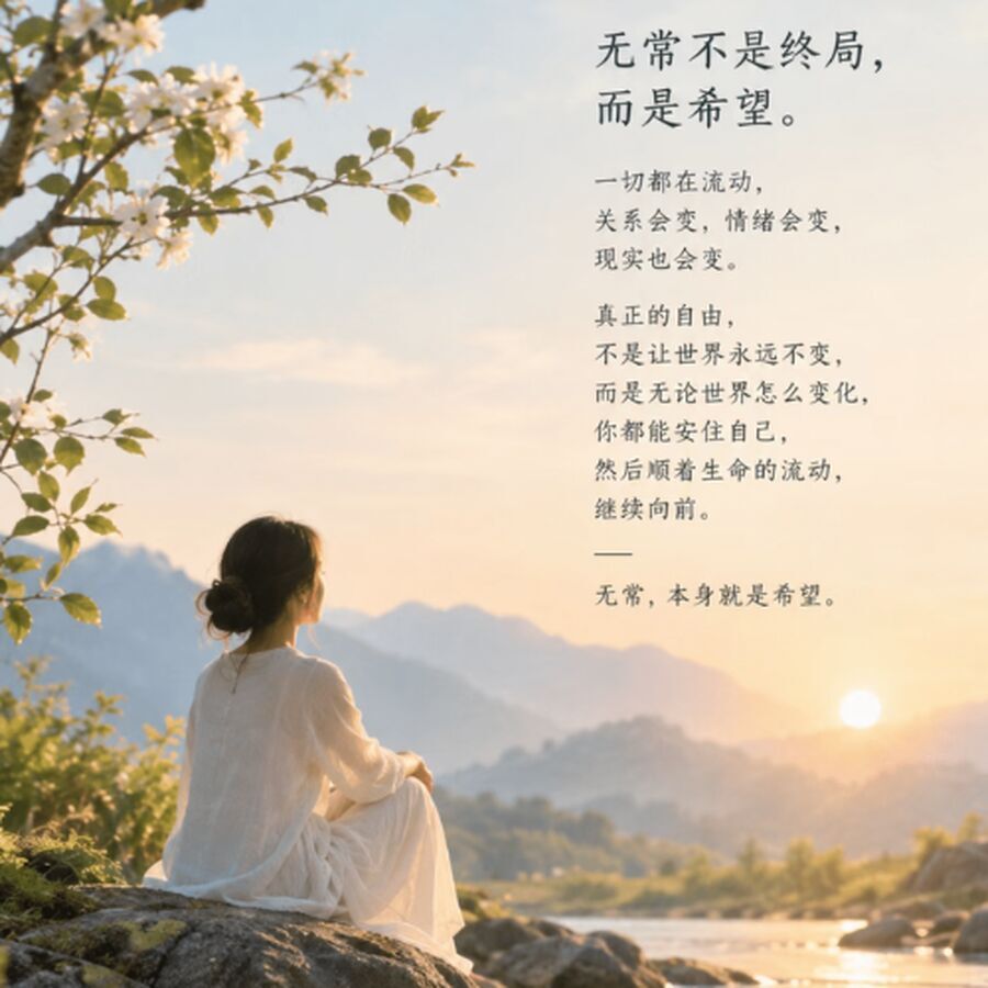 无常不是终局，而是希望