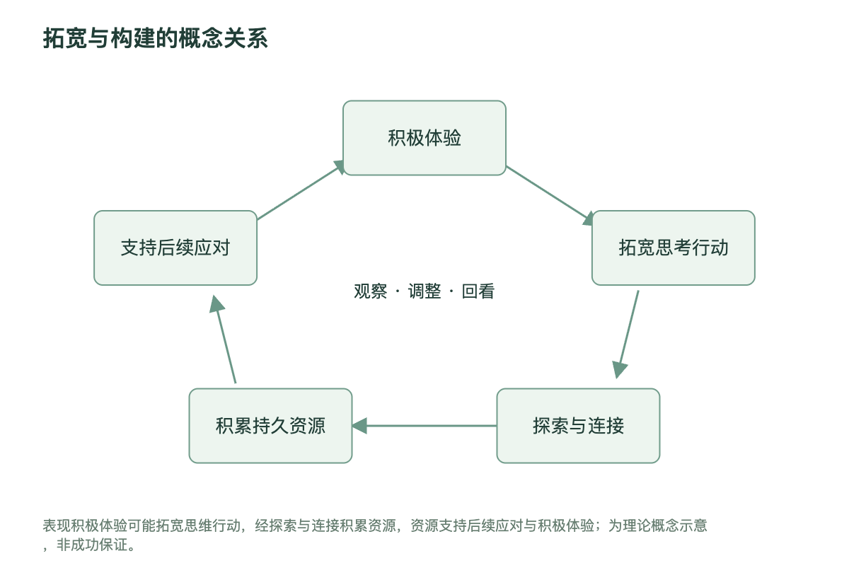 拓宽与构建的概念关系