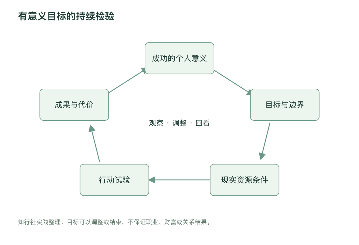 有意义目标的持续检验