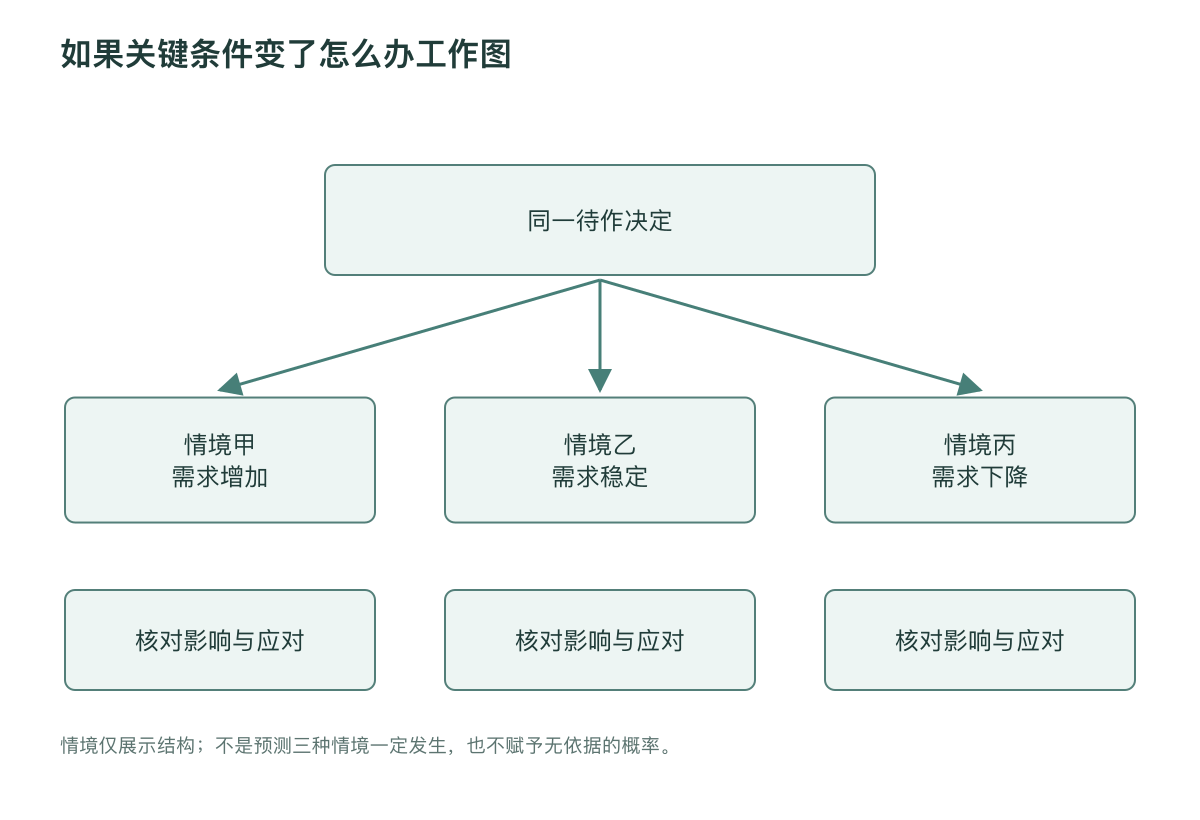 如果关键条件变了怎么办工作图