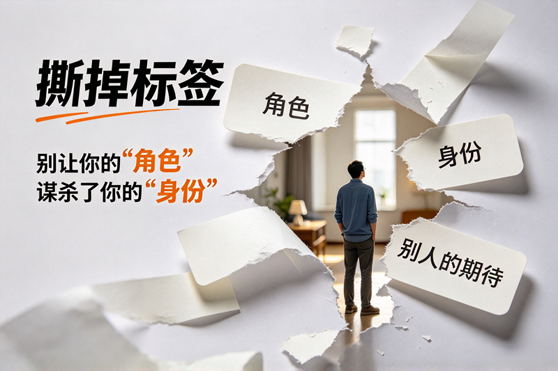 撕掉标签：别让你的“角色”谋杀了你的“身份”（原文插图）