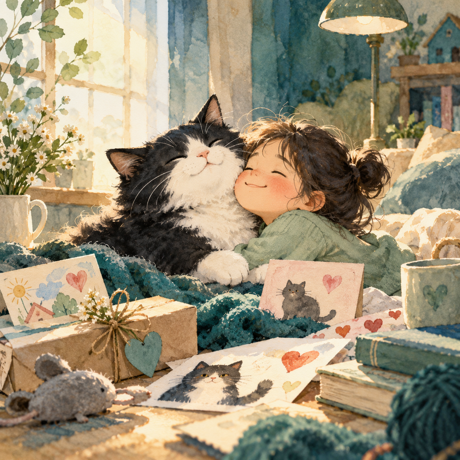 陪孩子读《Splat the Cat》：好的教练状态，是“我一直把你放在心上”
